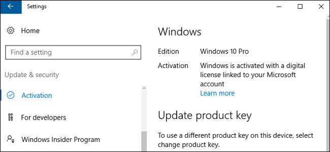 Windows 10 Digital License Key Generator