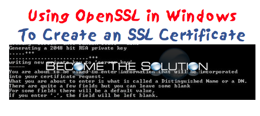 Openssl command to generate private key from certificate